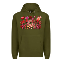Army Green One loved mama Valentine's Day Premium Hoodie - FaDigitalArtStudio