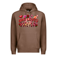 Chestnut One loved mama Valentine's Day Premium Hoodie - FaDigitalArtStudio