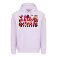 One Loved Mama Valentine's Day Premium Hoodie | Teevron