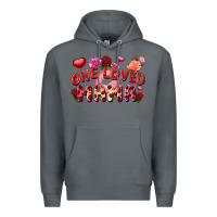 Rock One loved mama Valentine's Day Premium Hoodie - FaDigitalArtStudio