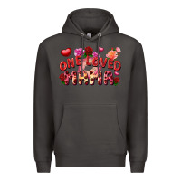 Smoke One loved mama Valentine's Day Premium Hoodie - FaDigitalArtStudio