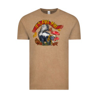Vintage Coffee It's Fall Y'all Skunk Vintage Tee - LillyAllenDesigns