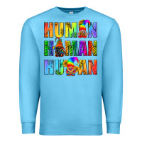 Ocean Blue Human Pride Lgbt Premium Sweatshirt - BundleAndBundleShop