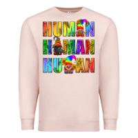 Pale Pink Human Pride Lgbt Premium Sweatshirt - BundleAndBundleShop