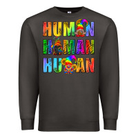 Smoke Human Pride Lgbt Premium Sweatshirt - BundleAndBundleShop