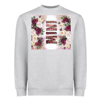 Heather Grey mother’s day mini flowers tumbler tbs Heavyweight Sweatshirt - TumblerDesignByShophia