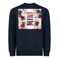 Navy mother’s day mini flowers tumbler tbs Heavyweight Sweatshirt - TumblerDesignByShophia
