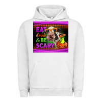 Pigment Lunar Rock eat drink and be scary cow Urban Hoodie - LillyAllenDesigns