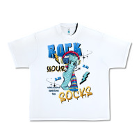 White rock your Urban Heavy Tee - Artiststas