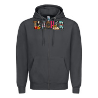 Smoke teacher Zipper Hoodie - OliviaCreatesArt