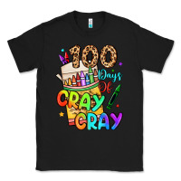 Black 100 days of cray cray Classic Tee - LillyAllenDesigns