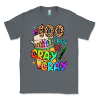 Charcoal Heather 100 days of cray cray Classic Tee - LillyAllenDesigns