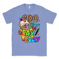 Colony Blue 100 days of cray cray Classic Tee - LillyAllenDesigns