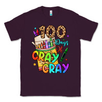 Plum 100 days of cray cray Classic Tee - LillyAllenDesigns