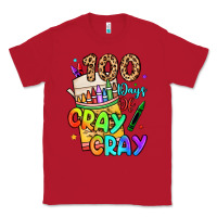 Red 100 days of cray cray Classic Tee - LillyAllenDesigns