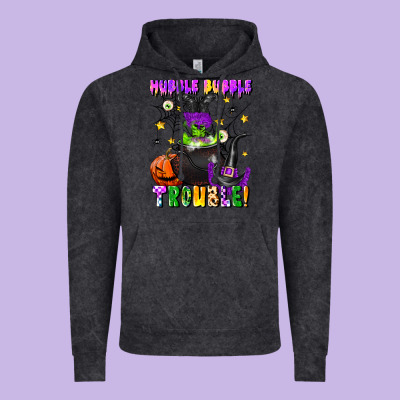 Hubble Bubble Trouble Vintage Hoodie Designed By Lillyallendesigns