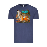 Vintage Denim Wild About Fall Coyote Vintage Tee - LillyAllenDesigns