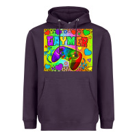Plum LGBTQ+ Gaymer With Hearts Tumbler Heavyweight Hoodie - BundleAndBundleShop