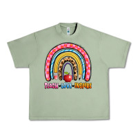 Oil Green teach love inspire rainbow Urban Heavy Tee - Artiststas