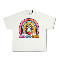 Pistachio teach love inspire rainbow Urban Heavy Tee - Artiststas