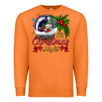 Carrot oh christmas night snow globe Premium Sweatshirt - BundleAndBundleShop