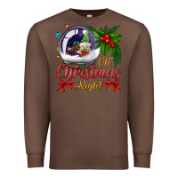 Chestnut oh christmas night snow globe Premium Sweatshirt - BundleAndBundleShop