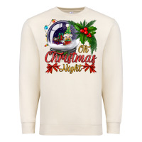 Sandshell oh christmas night snow globe Premium Sweatshirt - BundleAndBundleShop