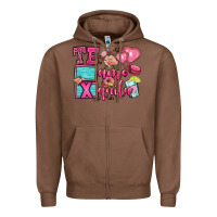 Chestnut te amo te quila Zipper Hoodie - OliviaCreatesArt