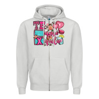 Dove Grey te amo te quila Zipper Hoodie - OliviaCreatesArt
