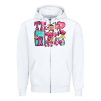 White te amo te quila Zipper Hoodie - OliviaCreatesArt