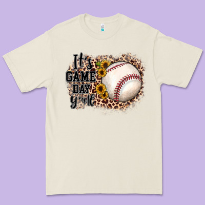 It's Game Day Y'all Baseball Premium Tee Designed By Jahusdesignshop