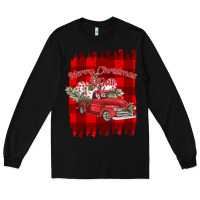 Black Merry Christmas Y'all Truck Long Sleeve Tee - Bettercallsaul