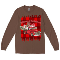 Chestnut Merry Christmas Y'all Truck Long Sleeve Tee - Bettercallsaul