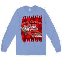 Colony Blue Merry Christmas Y'all Truck Long Sleeve Tee - Bettercallsaul