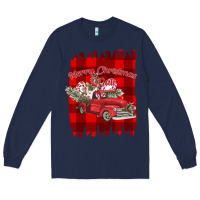 Merry Christmas Y'all Truck Long Sleeve Tee | Teevron