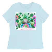 St Patrick's Gnome Ladies Tee | Teevron