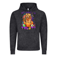Vintage Black did somebody say treat Vintage Hoodie - LillyAllenDesigns