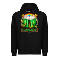 Black St. Patrick's Day beer Premium Hoodie - OliviaCreatesArt
