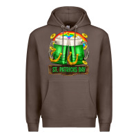 Coffee St. Patrick's Day beer Premium Hoodie - OliviaCreatesArt