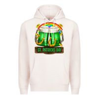 Pale Pink St. Patrick's Day beer Premium Hoodie - OliviaCreatesArt