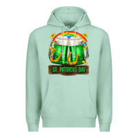 Seafoam St. Patrick's Day beer Premium Hoodie - OliviaCreatesArt