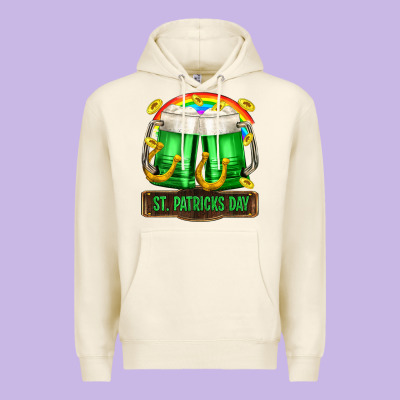 St. Patrick's Day Beer Premium Hoodie Designed By Oliviacreatesart