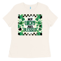 Bone not lucky just blessed Ladies Tee - MaliasSmallBusiness