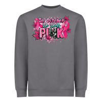 Storm In October we wear pink Cancer Awareness Heavyweight Sweatshirt - HowdyJamesFarm