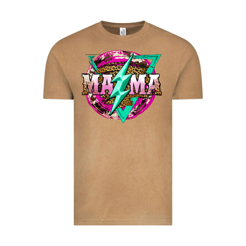 Mama Life And Thunderbolt Vintage Tee by JahusDesignShop | Teevron