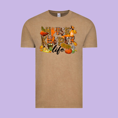 Housekeeper Life Fall Vintage Tee Designed By Lillyallendesigns