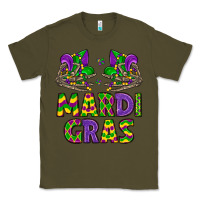 Army Green mardi gras Classic Tee - LillyAllenDesigns