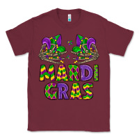 Burgundy mardi gras Classic Tee - LillyAllenDesigns