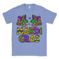 Colony Blue mardi gras Classic Tee - LillyAllenDesigns