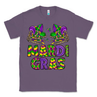Lavender mardi gras Classic Tee - LillyAllenDesigns